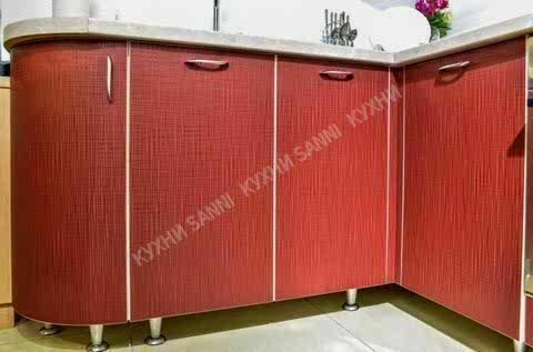 Кухонный гарнитур Сабрина red