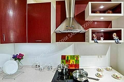 Кухонный гарнитур Сабрина red