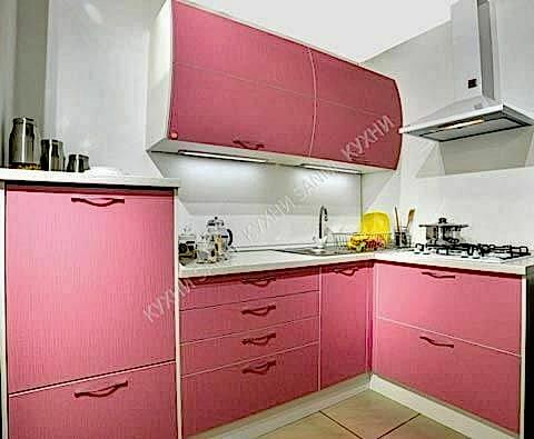 Кухонный гарнитур Сабрина pink