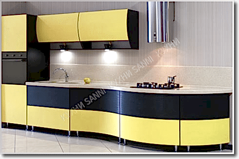 Кухонный гарнитур Сабрина Yellow