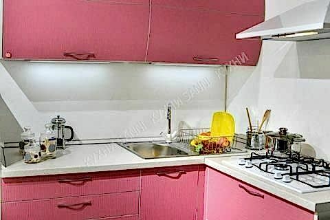 Кухонный гарнитур Сабрина pink