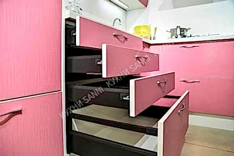 Кухонный гарнитур Сабрина pink