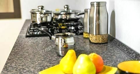 Кухонная мебель Сабрина желтый/черный